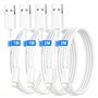Câble iPhone [1+1+2+2M/Lot de 4] Certifié MFi