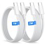 Câble USB C vers USB C pour iPhone 16 15 Pro Max/Plus/Pro/16/15
