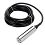 DC 24V 4-20mA Transmetteur de Capteur d'eau Liquide de Niveau de Jet pour Détecter la Profondeur de Gamme de 0-5m