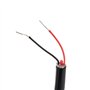 DC 24V 4-20mA Transmetteur de Capteur d'eau Liquide de Niveau de Jet pour Détecter la Profondeur de Gamme de 0-5m