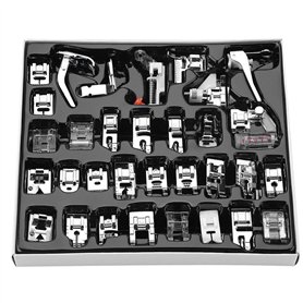 32 PCS Pieds-de-biche de Machine À Coudre Domestique Pied Presseur DIY Couture Marche Pied Presseur Ménage Machine À Coudre Acce