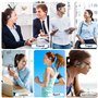 Écouteurs Bluetooth Traducteur Vocal Instantané IA, Conversation Instantanée Meilleur, Sans WiFi, 140+ Langues, Compatible iOS A