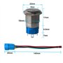 Commutateur Bouton-Poussoir 19mm