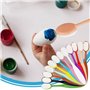 12 pièces pinceaux de mélange d'encre colorée, Outil de mélange d'encre pour la Fabrication de Cartes, Assortiment de Couleurs a