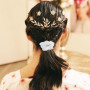 DNDGDLUA 20 Pièces Chouchous à Cheveux Blancs pour Tie-Dye, Noeud en Coton Diy, Turban Antidérapant, 3 Types d'Activités de Fête
