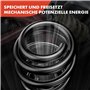 Frankberg 2x Ressorts de suspension Essieu Arrière Compatibles avec 307 2000-2014 C4 Coupé 2004-2011 C4 I 2004-2011 C4 II 2009-2