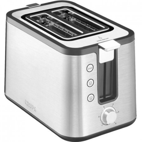 KRUPS KH442D10 Control Line Grille-pain inox. Toaster 2 fentes larges. Remontée 89,99 €