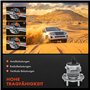Frankberg 1x Kit de roulements de roue Essieu Arrière Gauche ou droite Compatible avec Focus III 1.0L-2.0L 2010-2023 Focus III T
