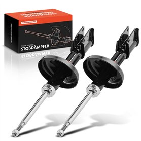 Frankberg Lot de 2 amortisseurs à gaz avant gauche et droit compatibles avec Twingo II CN0 1.1L 1.5L Hatchback 2007-Aujourd'hui