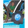 WildKids Garde-boue réglable pour remorque de vélo Thule Chariot - Protection contre les pierres, l'eau et la saleté - Convient 