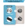 WildKids Axe enfichable pour remorque de vélo M12 160-172 mm, longueur de tige réglable, axe enfichable compatible avec la plupa