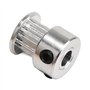 DollaTek 5PCS Poulie dentée en aluminium GT2 16 dents alésage 5mm largeur 6mm et clé pour Imprimante 3D RepRap Prusa i3