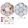 VIVIIHOO Nail Charms Set - 50 pièces 3D Ongles décoration