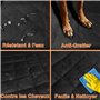 Alfheim Coussin Siège voiture anti usure pour Animaux De Compagnie/Chien, Ancrage Fixe De Caoutchouc Fond Anti-Dérapant Et ceint