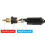 RIIEYOCA Allume-cigare de voiture multiprise, 2 prises répartiteur 12V/24V adaptateur allume-cigare mâle à femelle câble d'exten