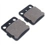 Cyleto Plaquettes de Frein Arrière pour Yamaha YFS200 Blaster 200 2003-2006 YFM 250 R Raptor 2008-2009 YFZ 350 Banshee 1987-2009