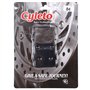Cyleto Plaquettes de Frein Arrière pour Yamaha YFS200 Blaster 200 2003-2006 YFM 250 R Raptor 2008-2009 YFZ 350 Banshee 1987-2009