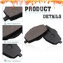Cyleto Plaquettes de frein avant pour Yamaha 125 DT125 1986 1987 DT125 2005 2006 2007 YBR125 2005 2006