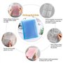 BAOFALI Couverture de classeur A5 à 6 anneaux en PVC souple transparent pour carnet rechargeable avec surface mate pour le stock