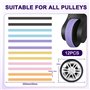 12 Articles Enjoliveurs De Roue Pour Bagages Housse De Roue De Bagage En Silicone Housse De Roues De Bagage Couverture De Roues 