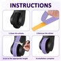 12 Articles Enjoliveurs De Roue Pour Bagages Housse De Roue De Bagage En Silicone Housse De Roues De Bagage Couverture De Roues 