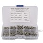 Vis Autotaraudeuses Haute Résistance En Acier Inoxydable 400Pcs M2.2, Kit Assortiment de Vis À Tête Cylindrique