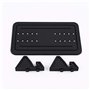 Support Telephone Voiture,Fydun Support Smartphone Voiture Anti-Dérapant de Silicone Collant Fixation Phone Holder Car pour 12 P