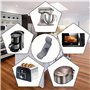 Organiseur de Cordon pour Appareils,Super Collant Amélioré Organisateur Adhésive pour Petits Appareils,Cuisine Enrouleur de Cord