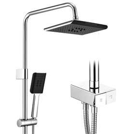 HOMELODY Colonne de Douche sans Mitigeur avec Boutons Piano