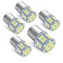 GERUI Lot de 5 ampoules 1156 blanches super lumineuses