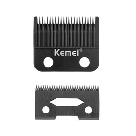 KEMEI 2296 Lames de rechange pour tondeuse à cheveux professionnelle – Construites en acier inoxydable au carbone