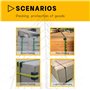 Zzcy 30 Pcs Protection des Bord d'emballage en Carton 25mm Cargaisons de Protection de Bords L'expédition Protecteurs à Plat en 