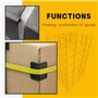 Zzcy 30 Pcs Protection des Bord d'emballage en Carton 25mm Cargaisons de Protection de Bords L'expédition Protecteurs à Plat en 