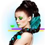 SamHeng 8 Paires Ombre à Paupières Tatouage Autocollants, Briller Maquillage Transfert Stickers pour Performance sur Scène, Visa