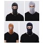 Masque pour le visage en cagoule pour hommes, couverture de visage complète Sports Couci plus réchauffeur pour unisexe, bouchon 