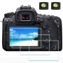 ULBTER 90D Film de Protection d'Ecran pour Appareil Photo Canon EOS 90D et Housse de Sabot