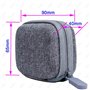 ULBTER Sac Étui Housse pour GoPro Hero 13 12 11 10 9 8 Noir + Hero13 Hero12 hero11 hero10 hero9 hero8 Bouchon d'objectif en Caou