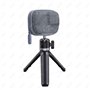 ULBTER Sac Étui Housse pour GoPro Hero 13 12 11 10 9 8 Noir + Hero13 Hero12 hero11 hero10 hero9 hero8 Bouchon d'objectif en Caou