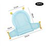 1 pièce d'entretien en tissu maillé pour chaise de bain pour enfant Tapis de bain pour enfant Siège de salle de bain Support de 