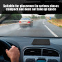 DAZZLUXE 1 sac de rangement pour boîte à gants de voiture, sac de rangement portable, accessoires de voiture, convient pour les 