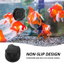 DAZZLUXE 1 brosse de nettoyage noire pour aquarium, mini brosse de nettoyage d'aquarium, brosse magnétique de nettoyage d'aquari