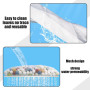 DAZZLUXE Lot de 12 sacs filtrants en éponge pour aquarium - Filtre à charbon actif en maille filet - Filtre à fermeture éclair -