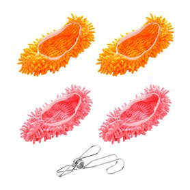 Lot de 2 paires de chaussons pour serpillère