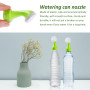 Lot de 6 têtes d'arrosoir vertes et 4 outils de jardin, mini têtes d'arrosage, pommeaux de douche en plastique, têtes d'arrosoir