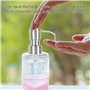 Pompe à lotion filetée en 3 pièces, distributeur de savon avec pompe, pompe à savon, pompe de rechange pour distributeur de savo