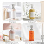 Pompe à lotion filetée en 3 pièces, distributeur de savon avec pompe, pompe à savon, pompe de rechange pour distributeur de savo