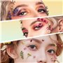 84 Pièce Fleurs Séchées Naturelles, Fleurs Séchées, DIY Fleur Sechees Naturel , Vraies Fleurs Pressées Séchée, pour Bricolage Ré