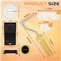 Fit for The Job Petit Rouleau Peinture Comprend Cadre de Rouleau de Peinture