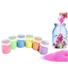 XIAOHONG Lot de 12 sables magiques