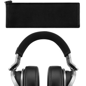Geekria Couvre-bandeau en tissu flexible compatible avec les casques sans fil Sony MDR-HW700